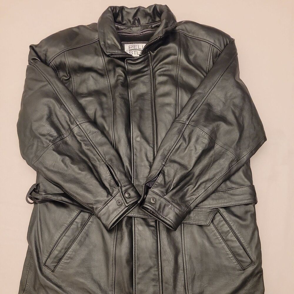 Vintage Men’s Pelle Studio | Wilsons Leather Full Zip Up Leather Thinsulate Medi